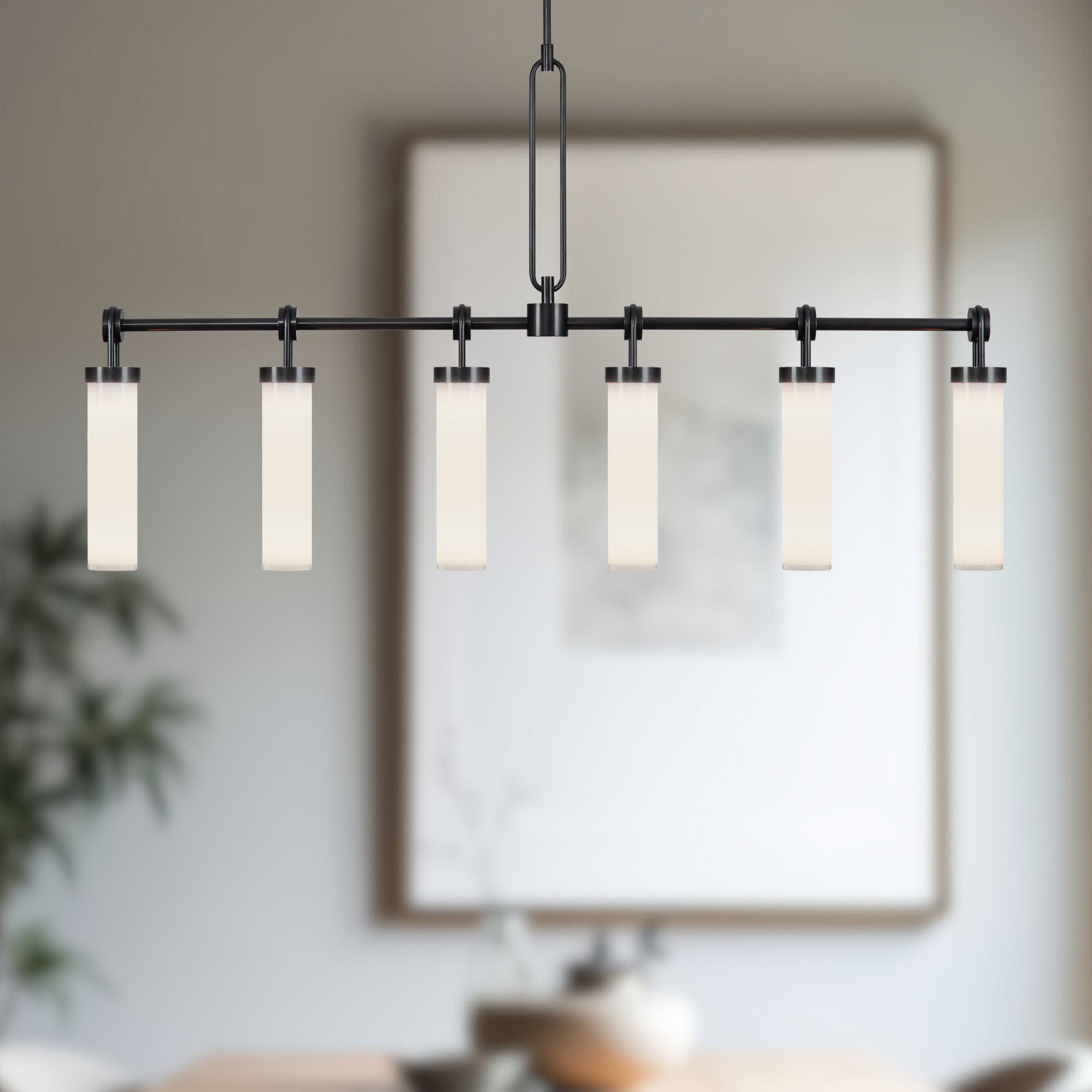 Wynwood 52-in Steel Linear Pendant
