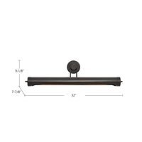 Wynwood 32-in Steel Picture Light