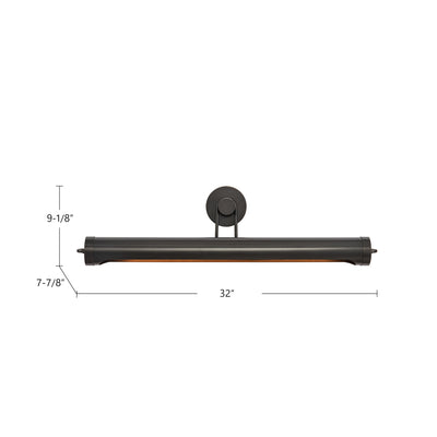 Wynwood 32-in Steel Picture Light