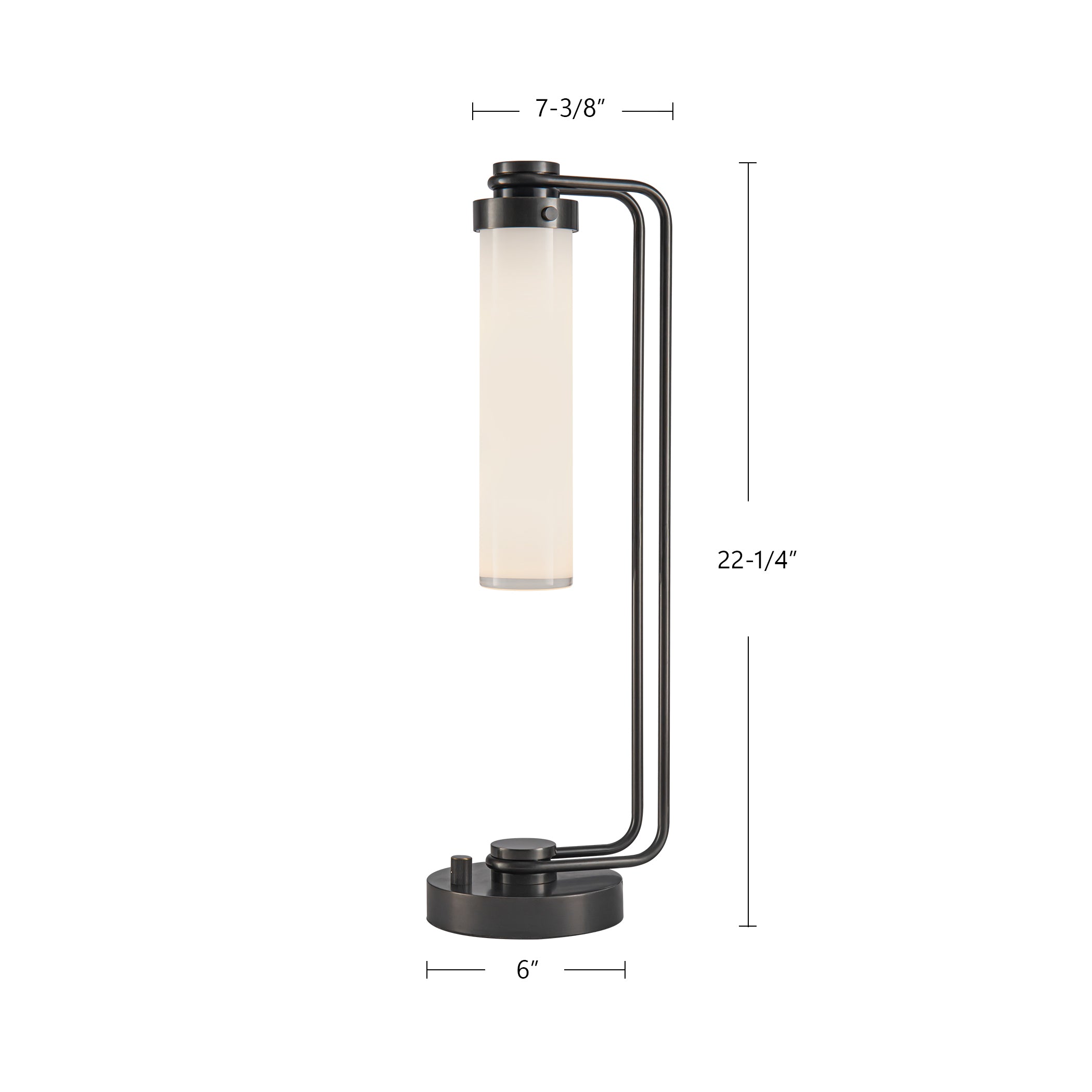 Wynwood 22-in Steel Table Lamp