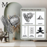 13-Inch Kaye Oscillating Wall Fan