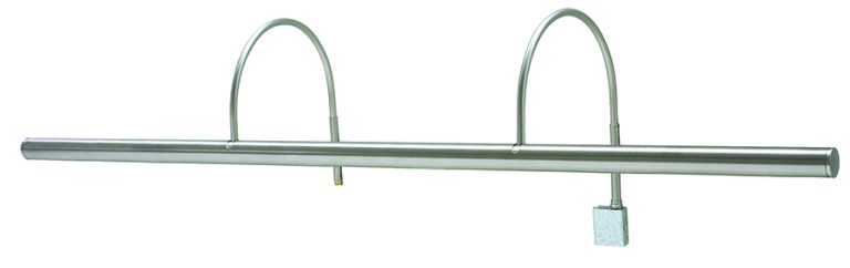 36-inch Slim-Line Satin Nickel Plug-In Picture Light