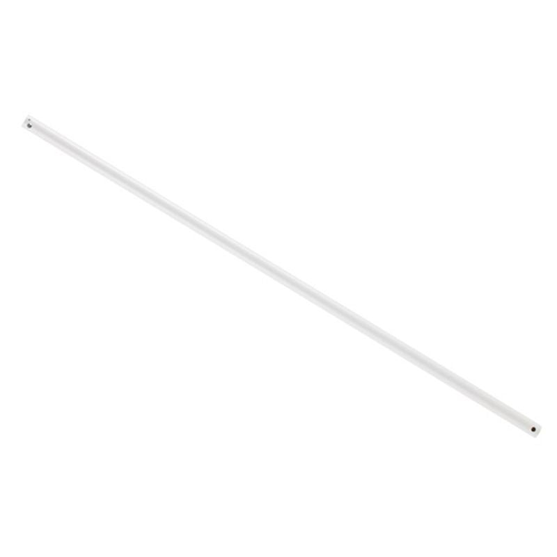 24 Inch White Downrod for Lucci Air Ceiling Fans