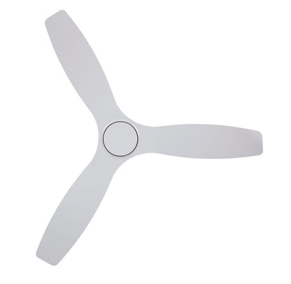 52 Inch Indoor Outdoor DC White Fan with Remote