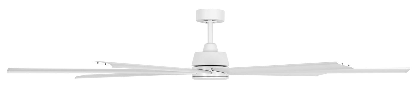 Atlanta 72 Inch White Fan with LED Light and Remote