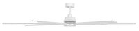 Atlanta 72 Inch White Fan with LED Light and Remote