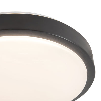 Yanis 12-in Steel Flush Mount