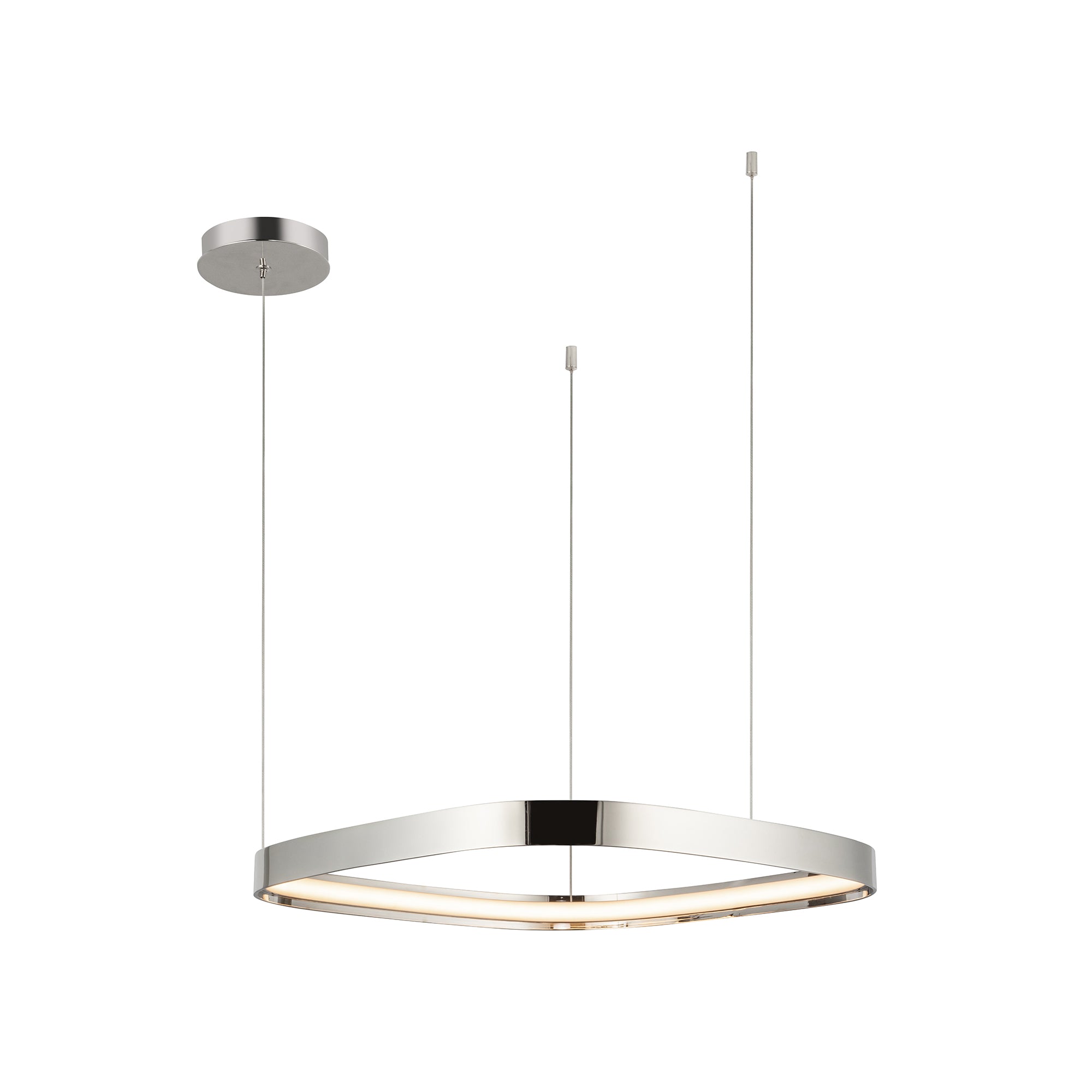 Yukon 19-in Brass Pendant