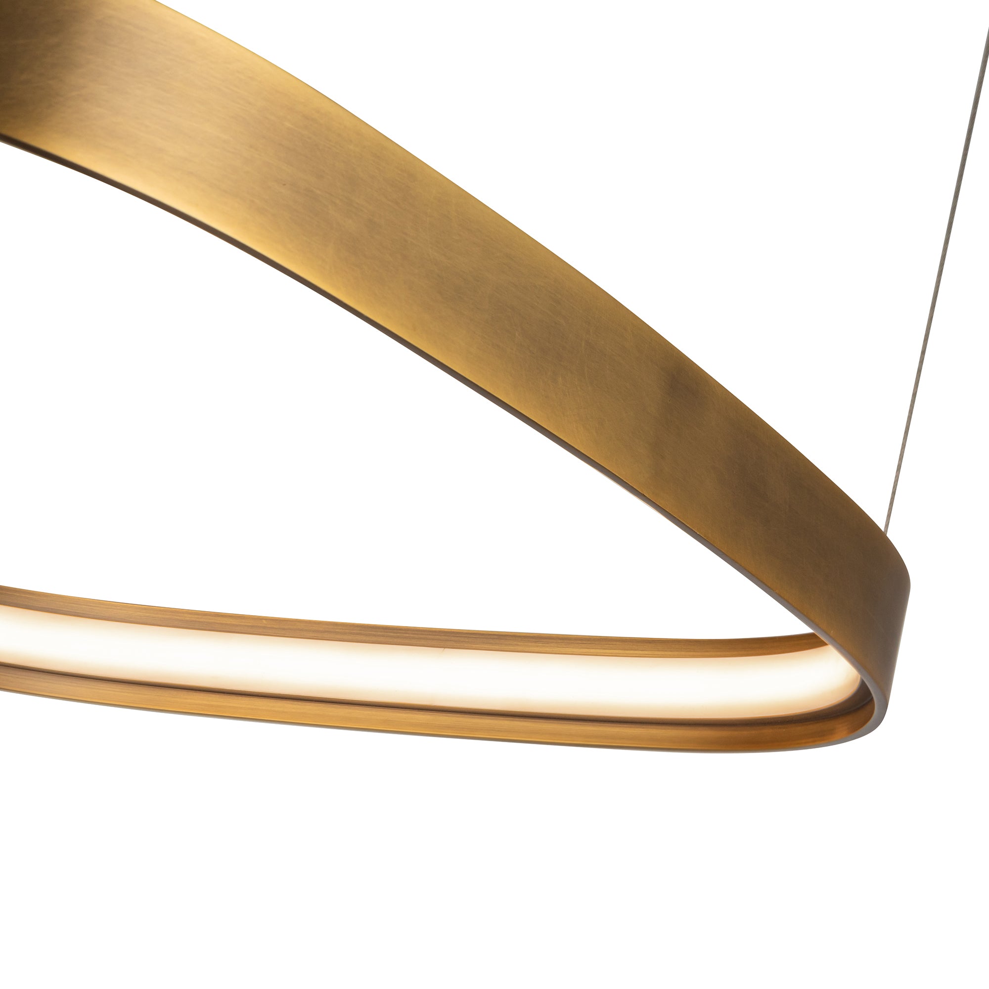 Yukon 19-in Brass Pendant