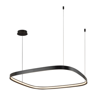 Yukon 31-in Brass Pendant