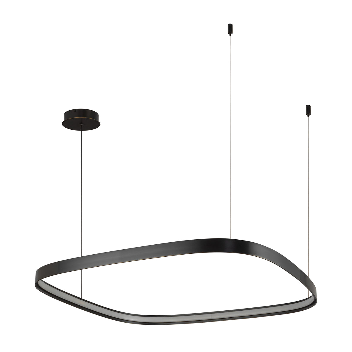 Yukon 31-in Brass Pendant