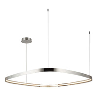 Yukon 40-in Brass Pendant