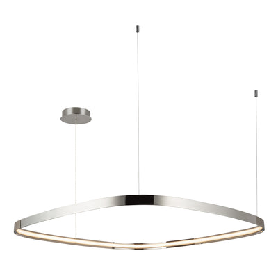 Yukon 40-in Brass Pendant