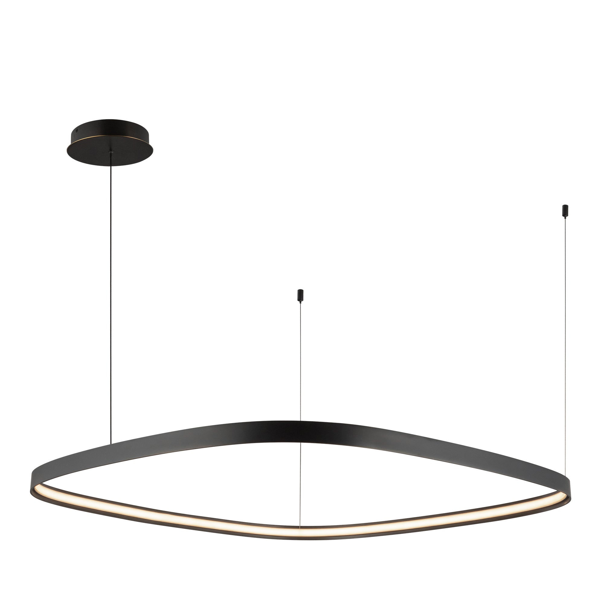 Yukon 40-in Brass Pendant