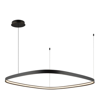 Yukon 40-in Brass Pendant