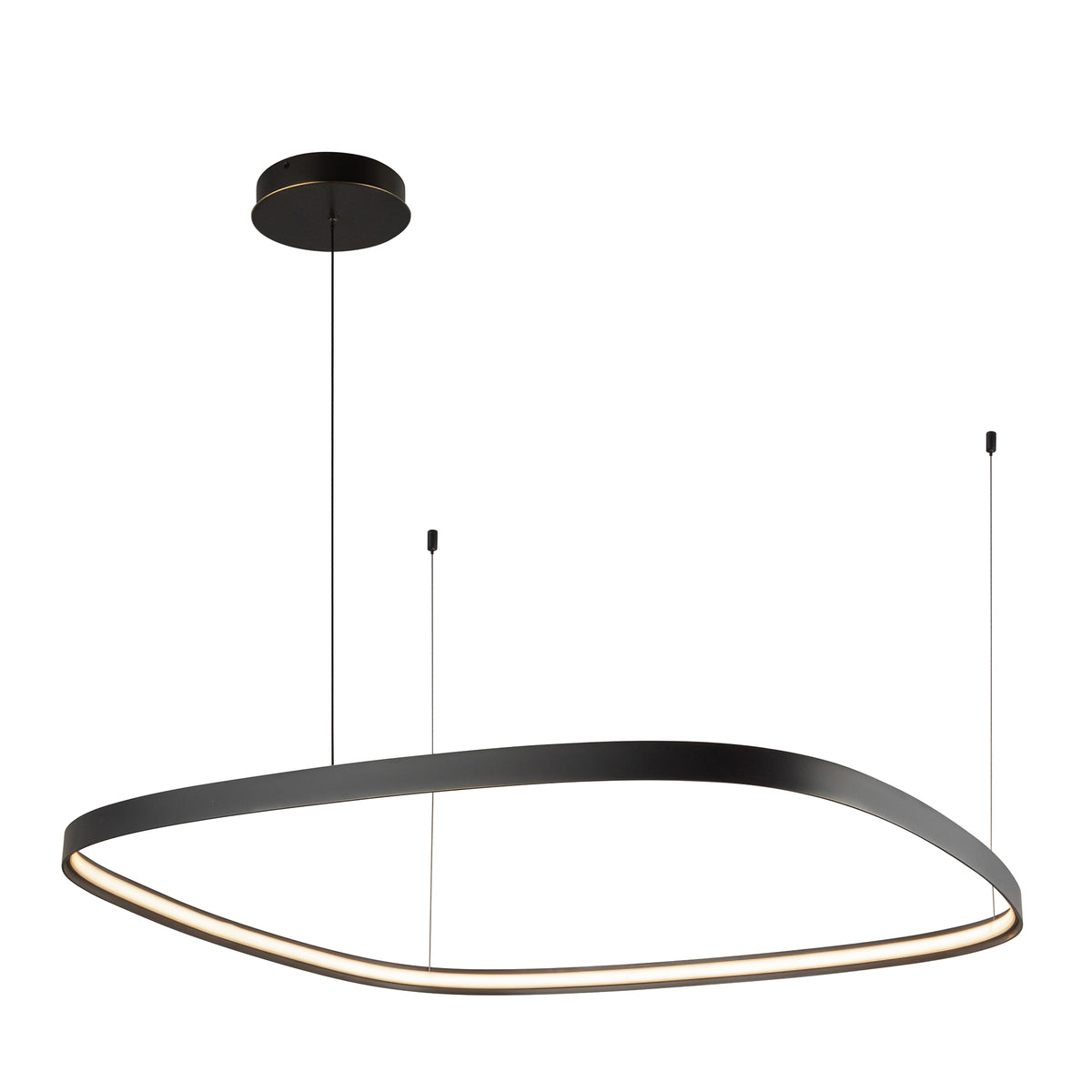 Yukon 40-in Brass Pendant
