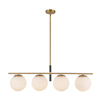 Zuri 37-in Steel Linear Pendant