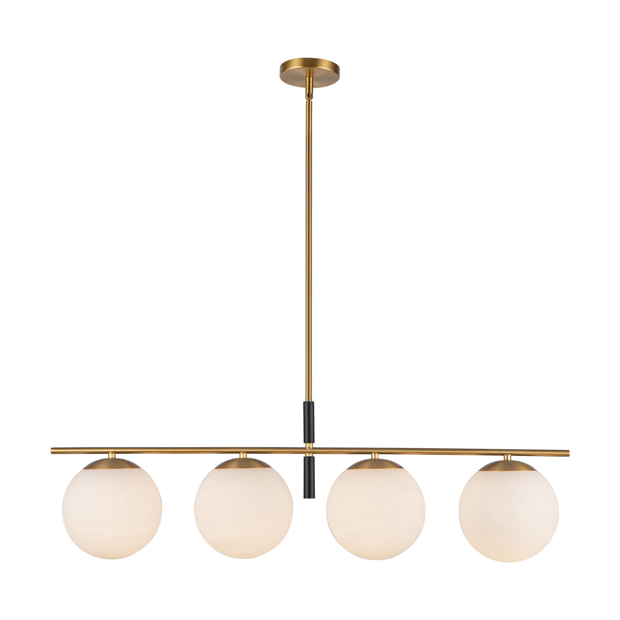Zuri 37-in Steel Linear Pendant