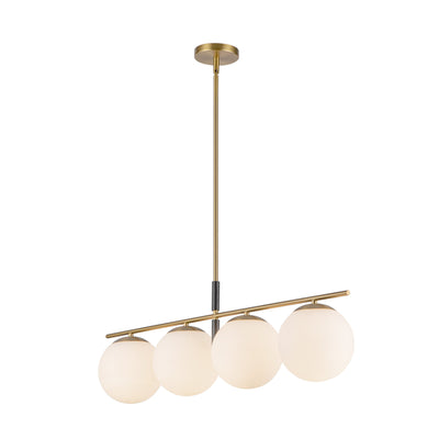 Zuri 37-in Steel Linear Pendant