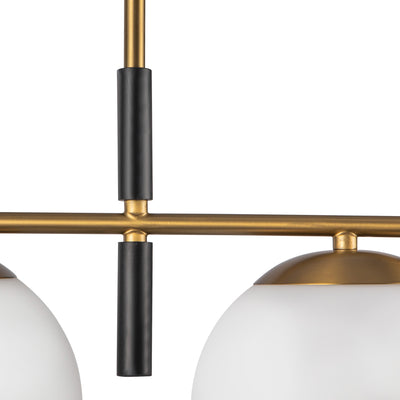 Zuri 37-in Steel Linear Pendant