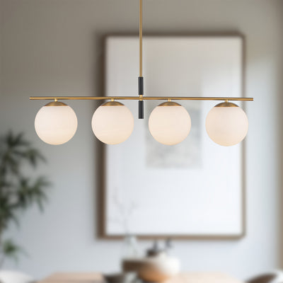 Zuri 37-in Steel Linear Pendant