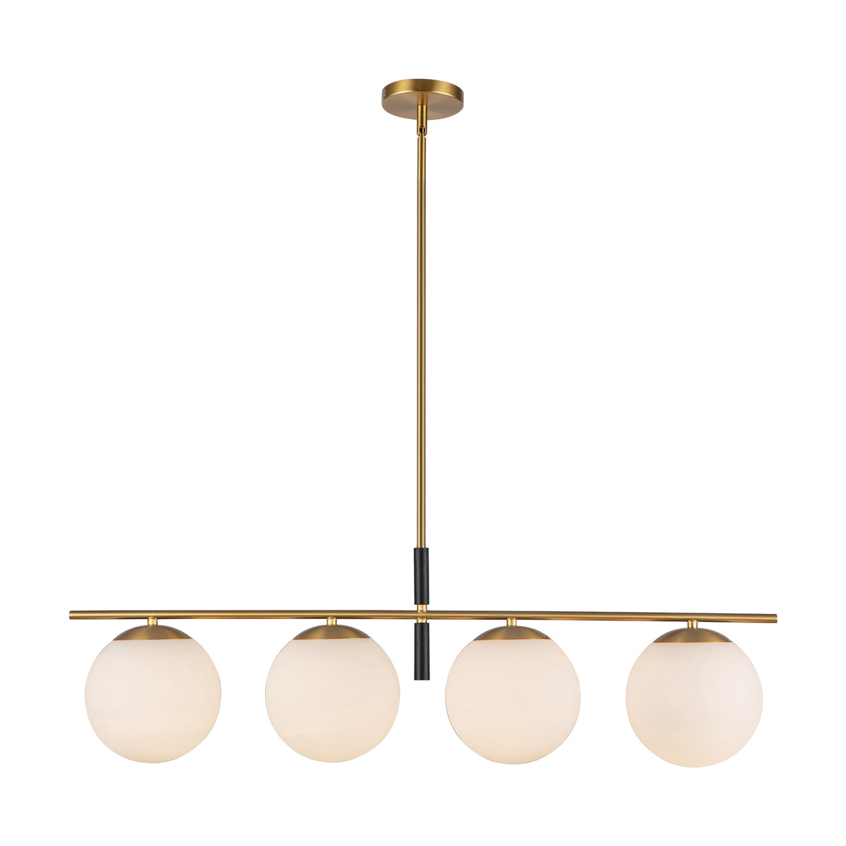 Zuri 37-in Steel Linear Pendant