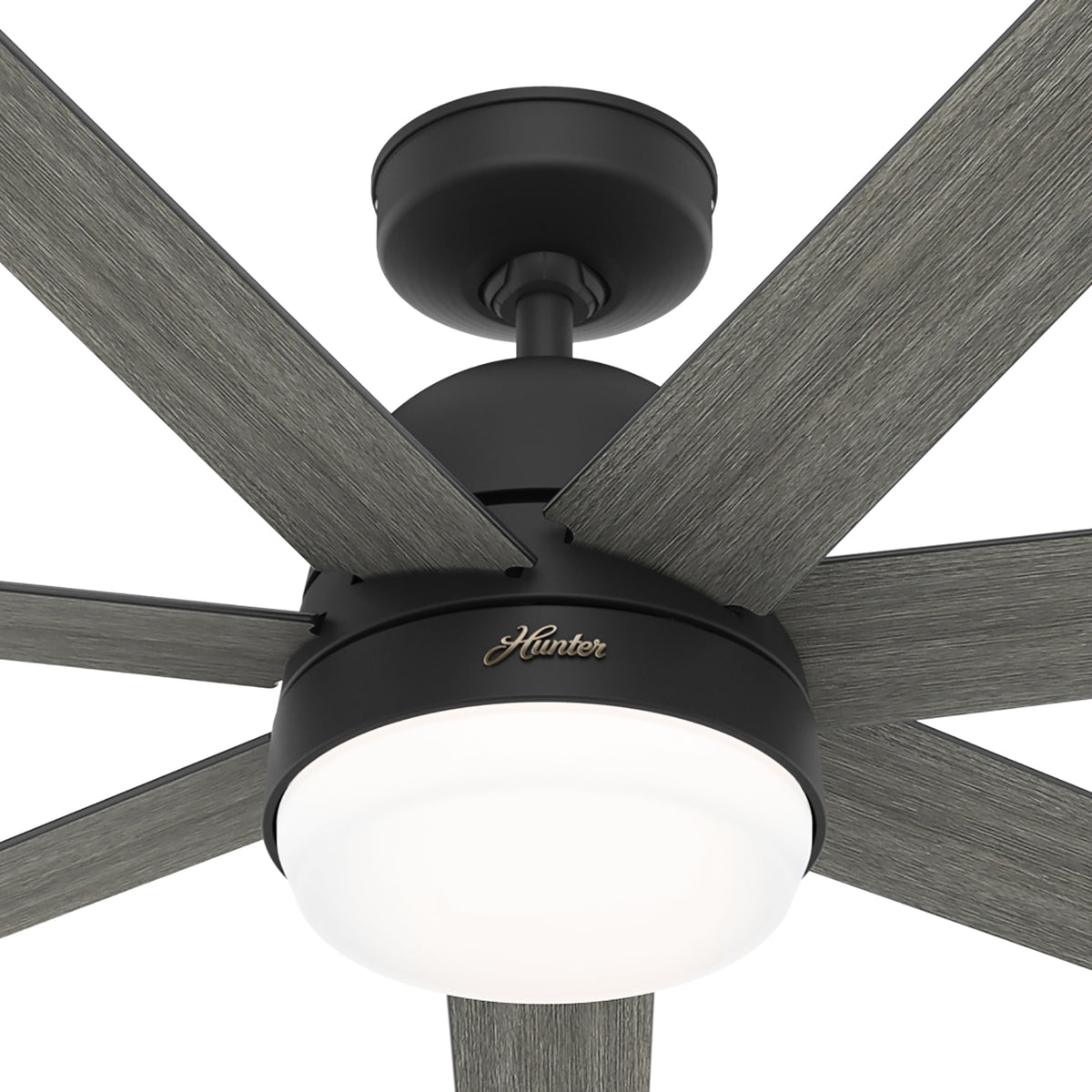 60 inch Phenomenon Wi-Fi ENERGY STAR® Matte Black Ceiling Fan with LED Light Kit and Wall Control