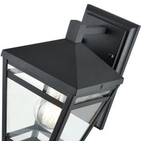 6'' Seager Textured Black 1 Light Wall Sconce