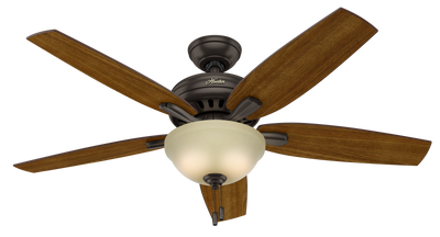 52 inch Newsome Premier Bronze Ceiling Fan with LED Light Kit