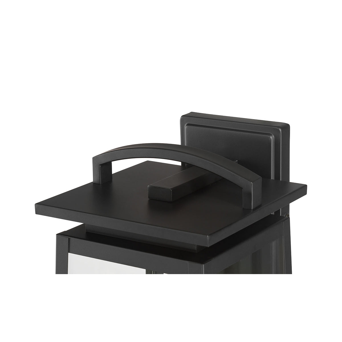 7.5'' Kendrix Powder Coated Black 2 Light Lantern