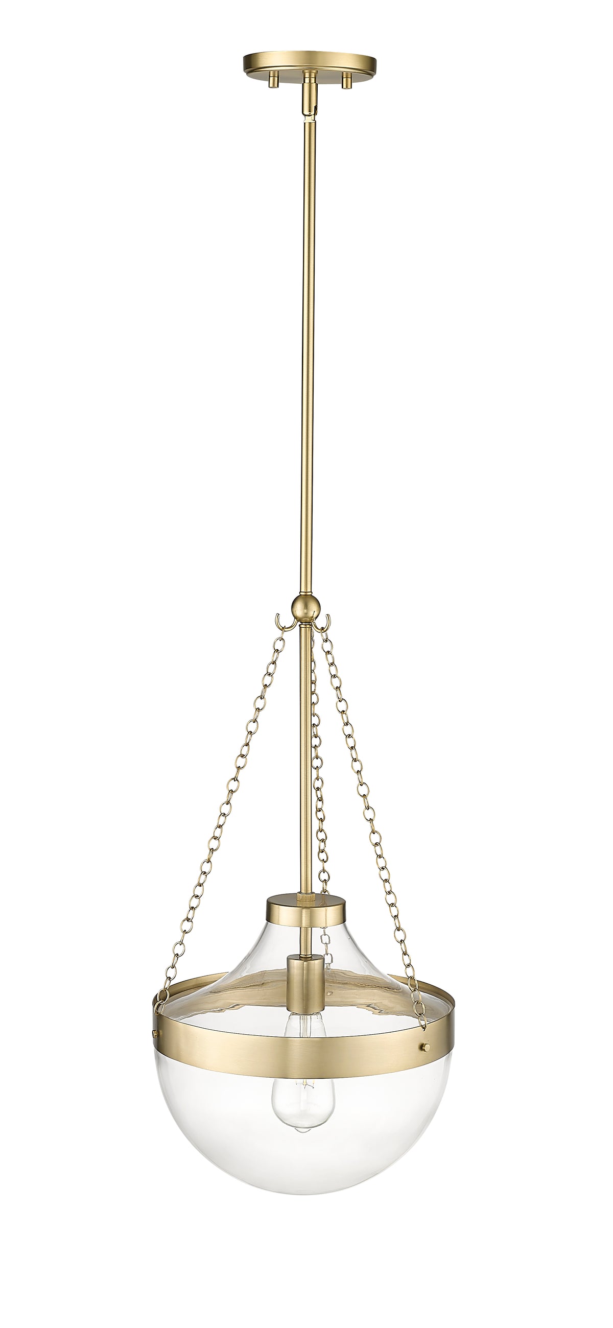 23.5'' Clarra Modern Gold 1 Light Pendant