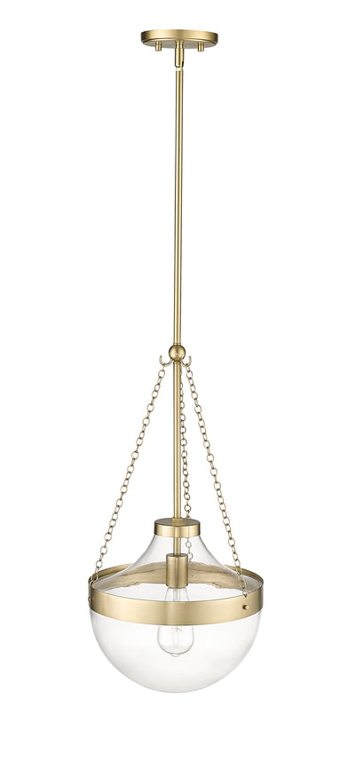 23.5'' Clarra Modern Gold 1 Light Pendant