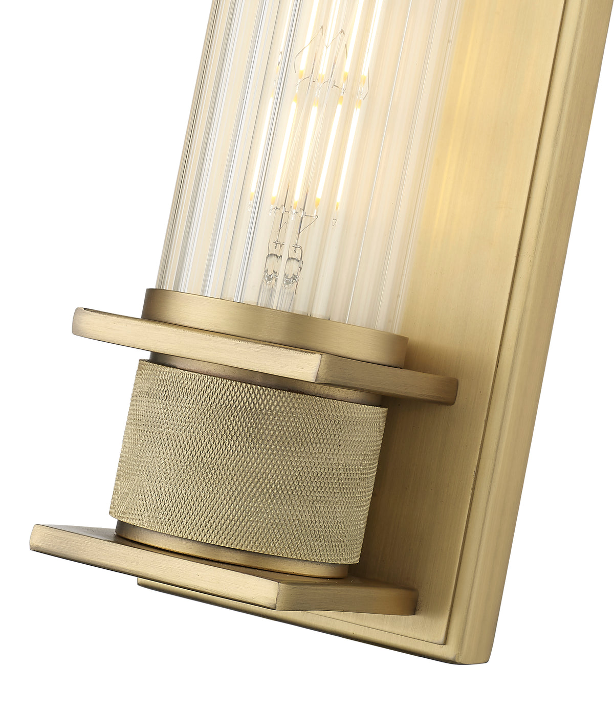 4.5''  Vintage Brass 1 Light Wall Sconce