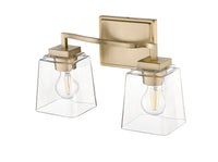 14'' Avenna Modern Gold 2 Light Bath Vanity