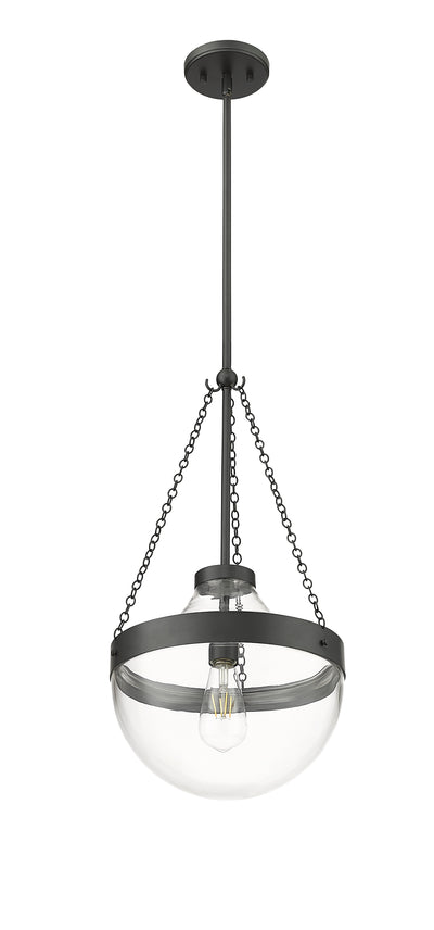 23.5'' Clarra Matte Black 1 Light Pendant