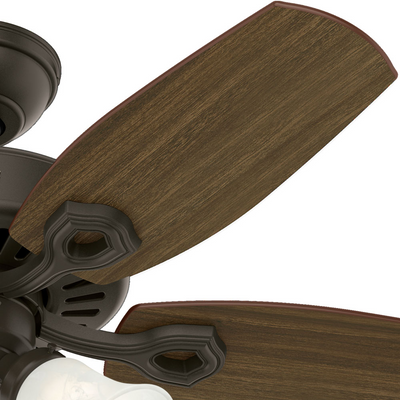 42 inch Builder New Bronze Ceiling Fan with LED Light Kit