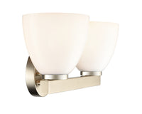 15.75'' Apria Modern Gold 2 Light Bath Vanity