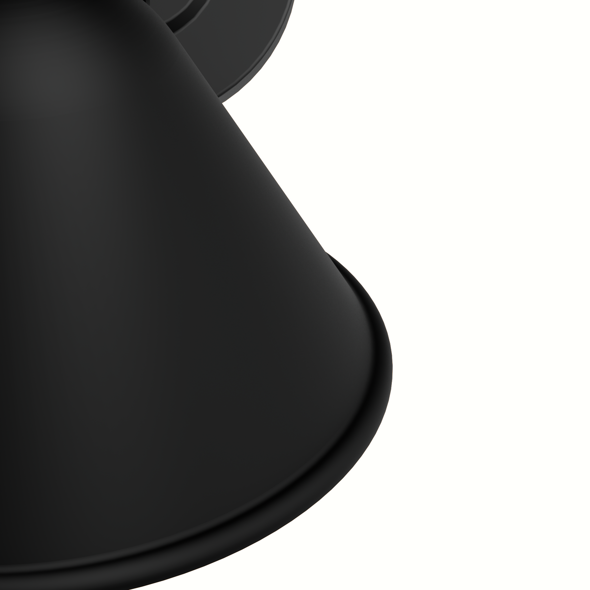 Cassius 7-inch 1-light Matte Black Outdoor Wall Light with Metal Shade