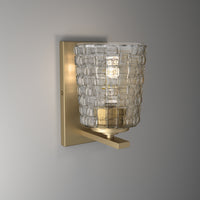 4.75'' Saben Vintage Brass 1 Light Wall Sconce