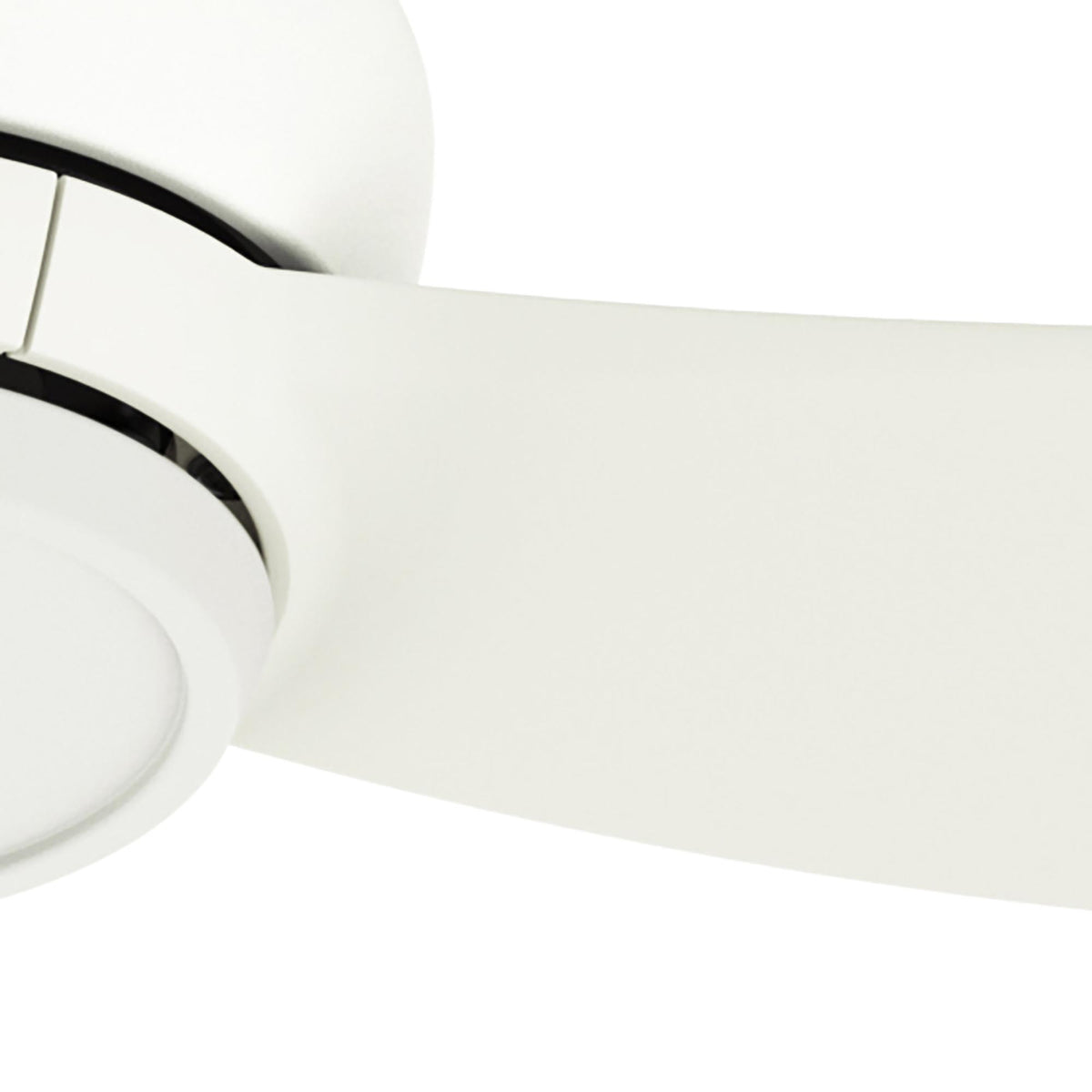 52 inch Mazzini ENERGY STAR® Matte White Damp Rated Ceiling Fan and Handheld Remote
