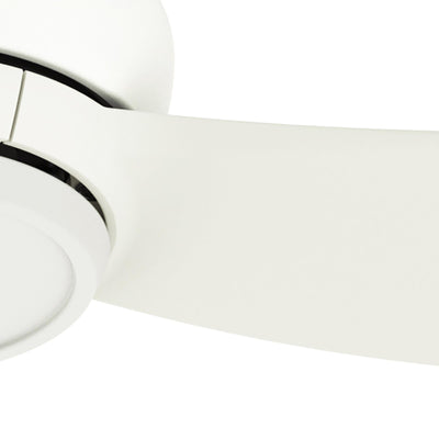 52 inch Mazzini ENERGY STAR® Matte White Damp Rated Ceiling Fan and Handheld Remote