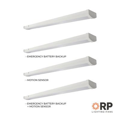 4-foot White Wrap Linear Light