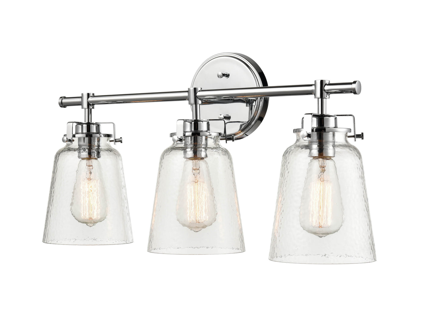 23'' Amberose Chrome 3 Light Bath Vanity