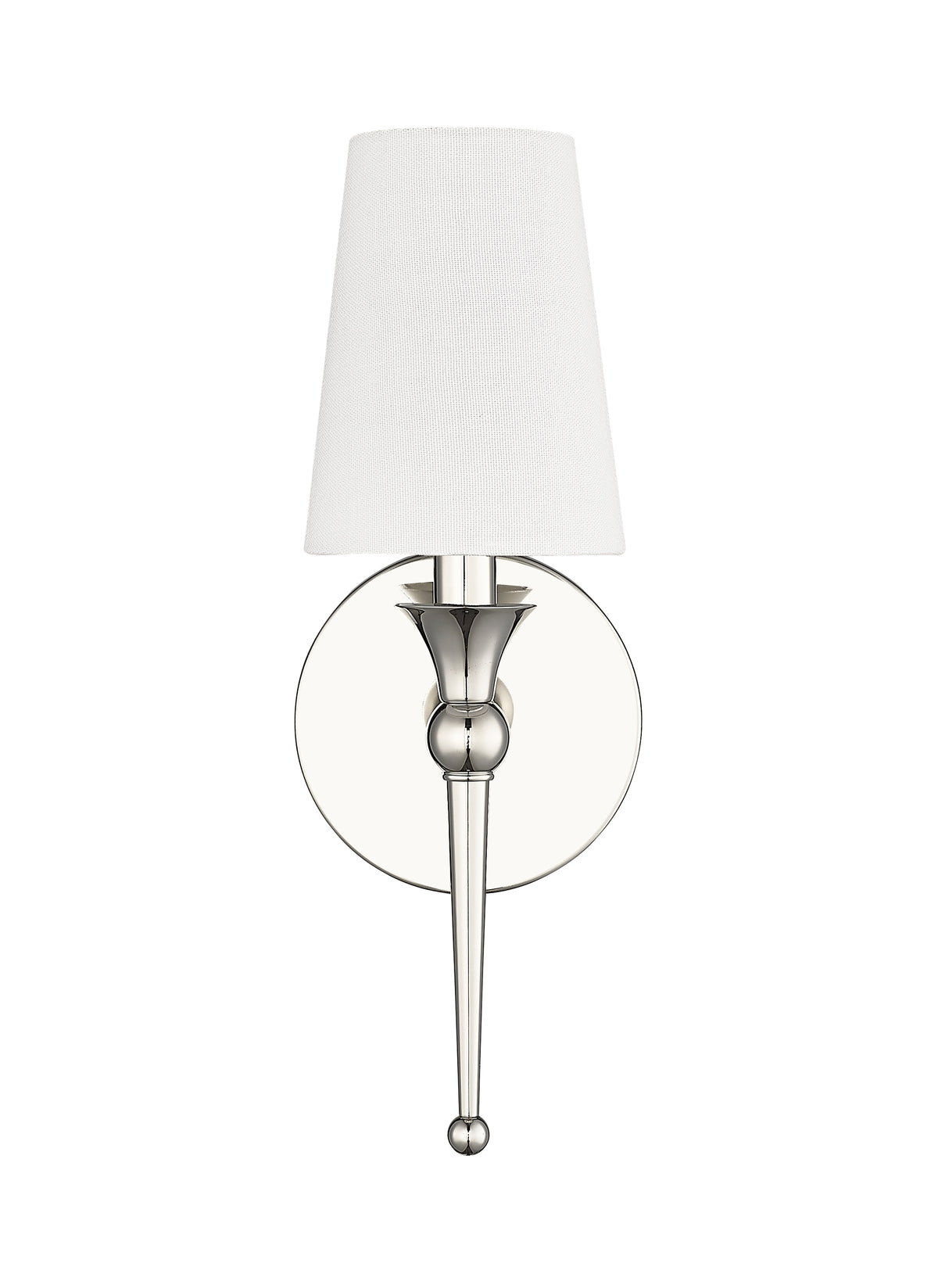 5''  Polished Nickel 1 Light Wall Sconce