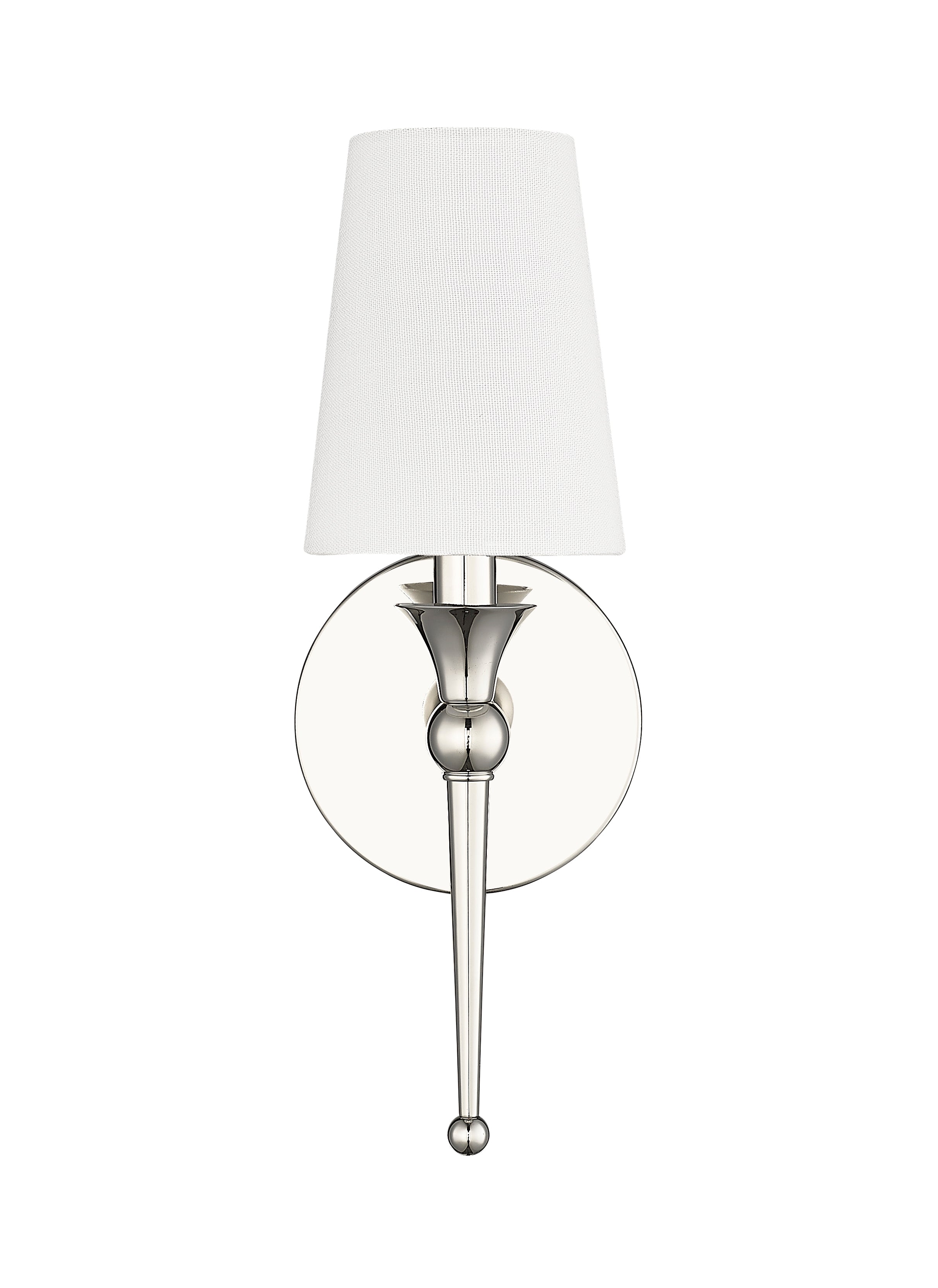 5''  Polished Nickel 1 Light Wall Sconce