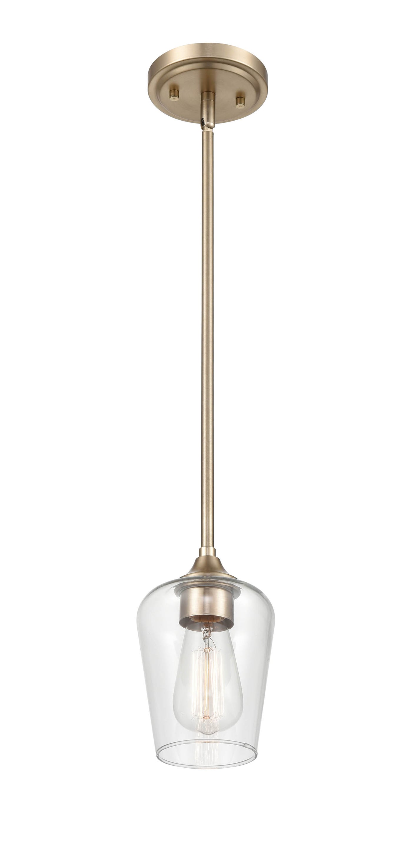 38'' Ashford Modern Gold 1 Light Mini Pendant