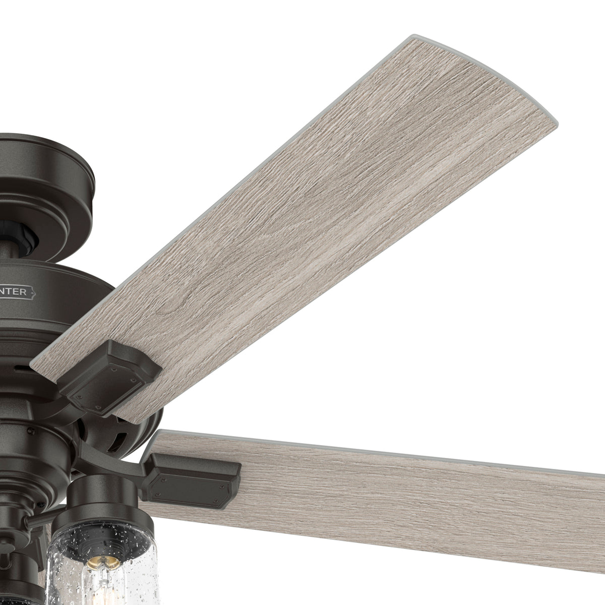 52 inch Hartland Noble Bronze Ceiling Fan with LED Light Kit and Handheld Remote
