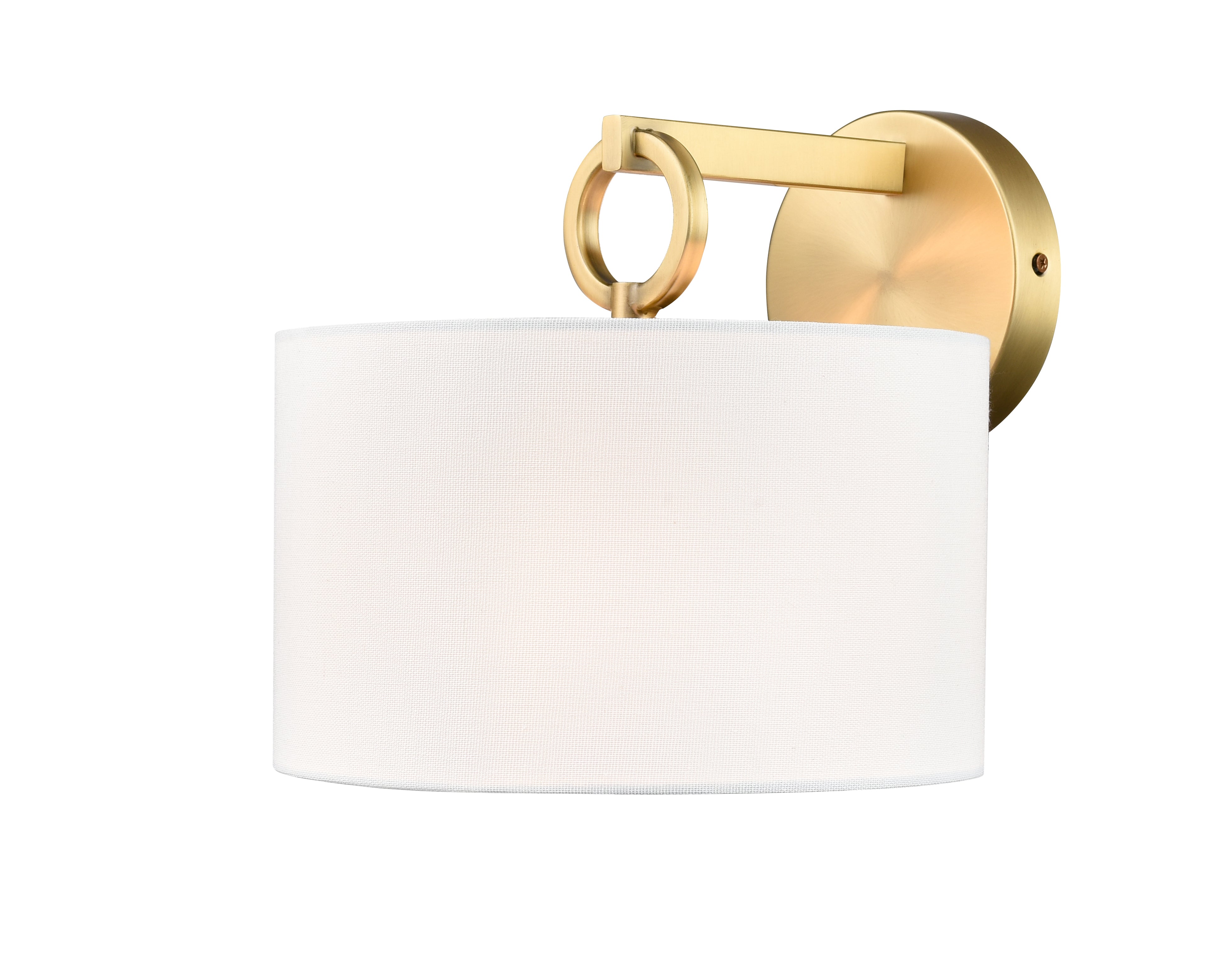 9.88'' Braxstan Vintage Brass 1 Light Wall Sconce