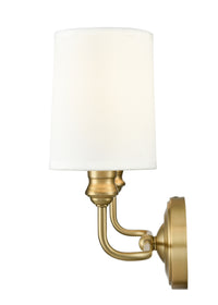 15.25'' Leena Vintage Brass 2 Light Bath Vanity