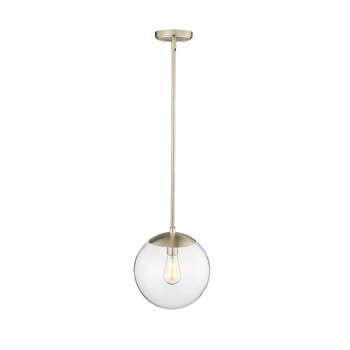 11.75'' Avell Modern Gold 1 Light Pendant